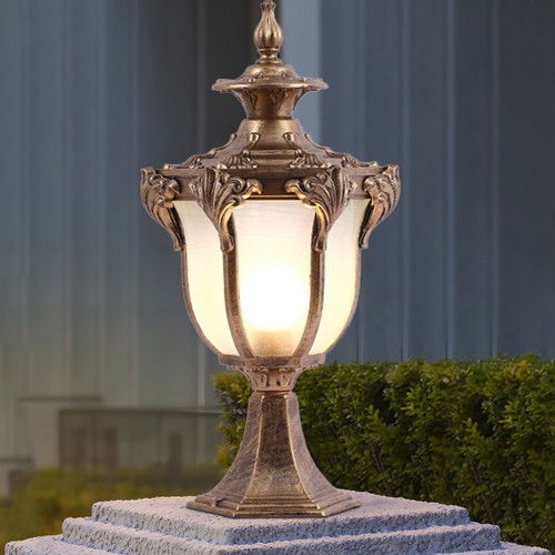 Outdoor post light - post, lamp