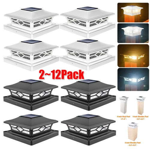 12pcs solar post deck cap - solar,