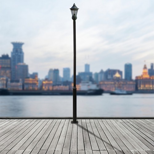 Street light pole - light,