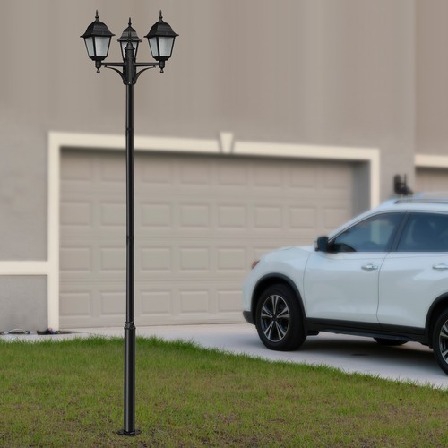 Street light pole - street, lamp