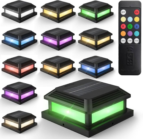 4x4 rgb solar post - 4x4",