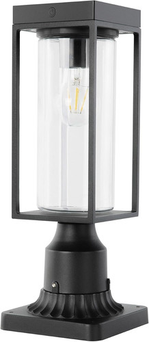 Solar post light dusk dawn - dusk,