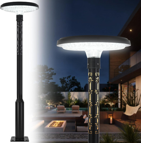 107 solar lamp post - post, light