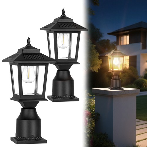 2pcs solar post - 2pcs, to